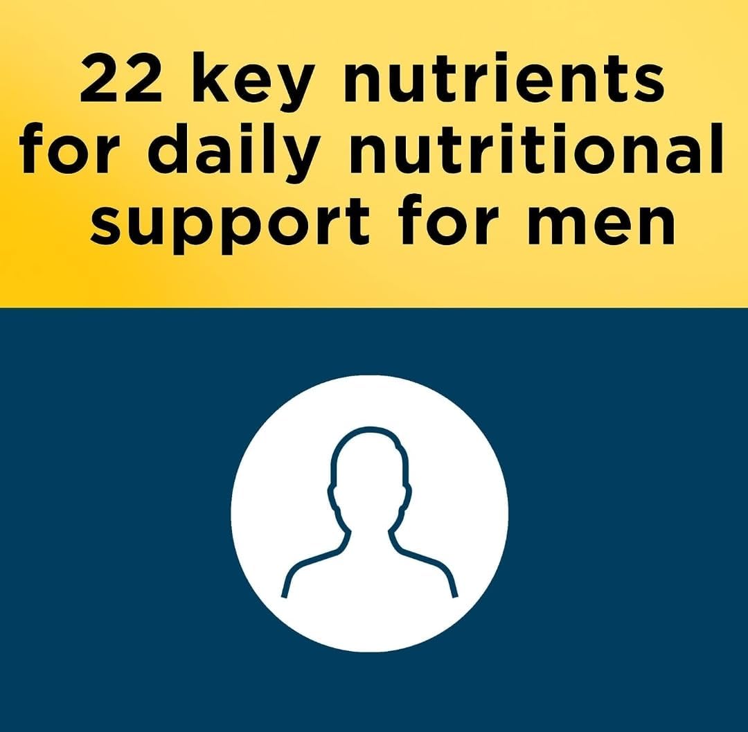 Men's Multivitamin without Iron - 300 Tablets for Daily Nutritional Support