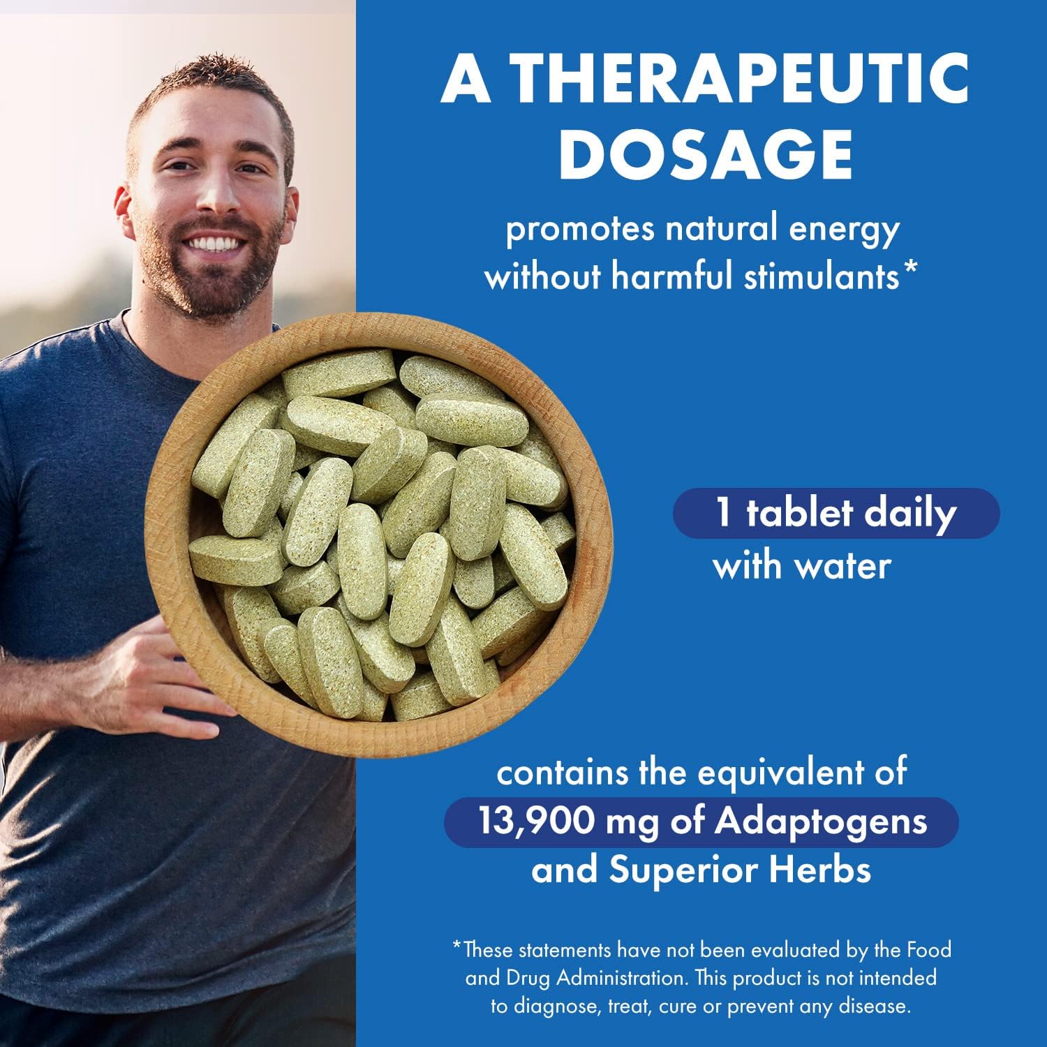 Men's One a Day Multivitamin with Vitamin D3, B12, Biotin, and Whole Foods - 90 Tablets by PURE ESSENCE LABS