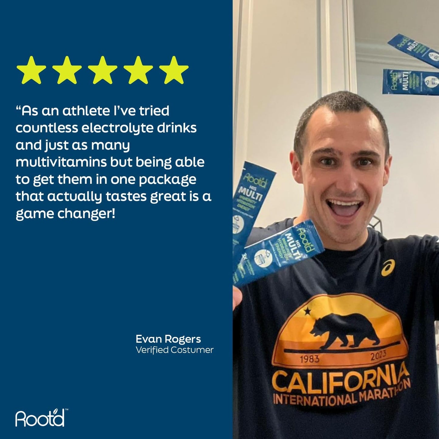 Men's Organic Multivitamin Powder - 24 Vitamins & Minerals, 3X Electrolytes, 9 Superfoods, Probiotics & Enzymes, Sugar-Free Hydration | 30 Packets