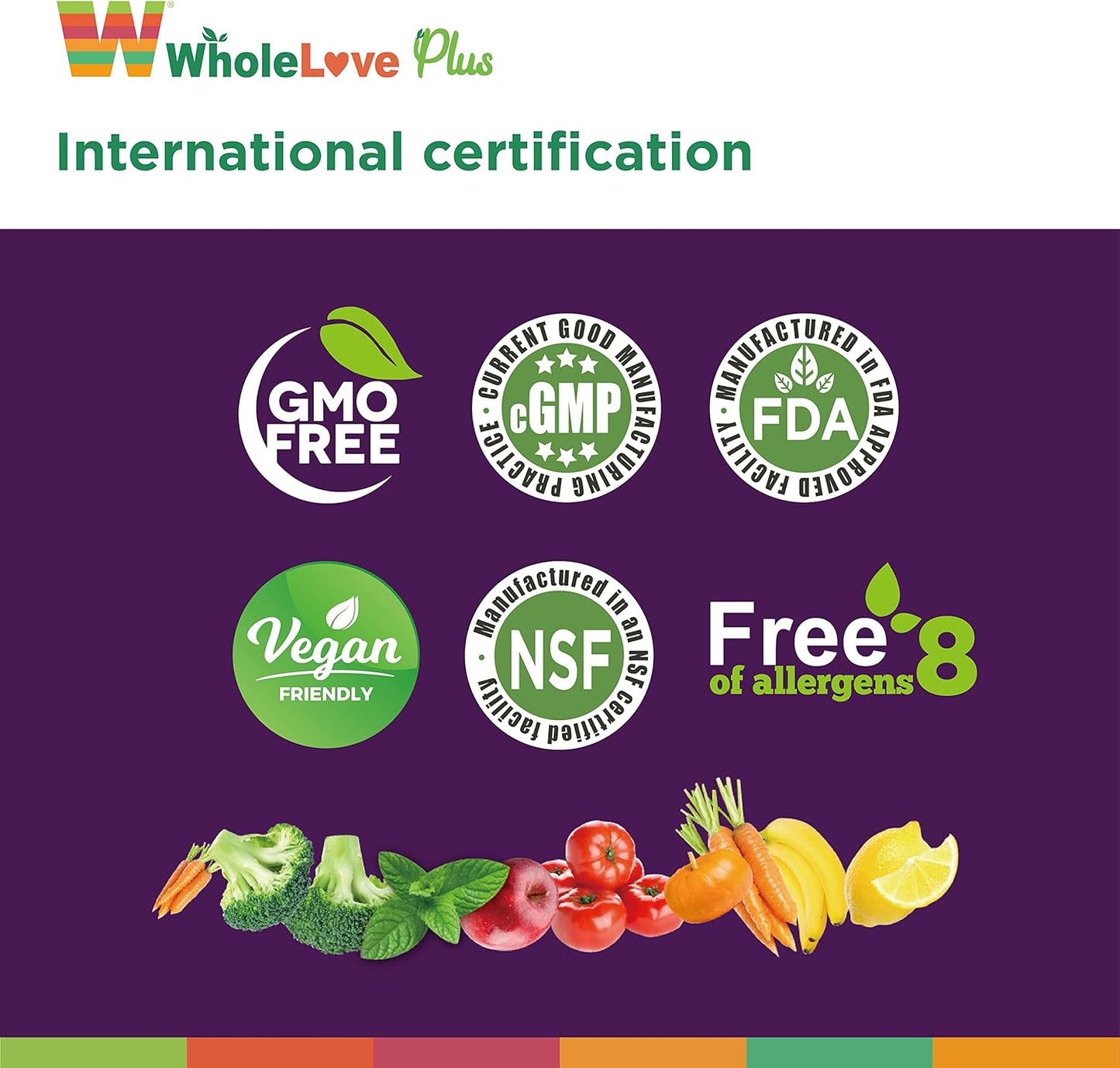 Men's Organic WholeFood Multivitamin with Immune Support - NOTO WholeLove Plus, 60 Tablets