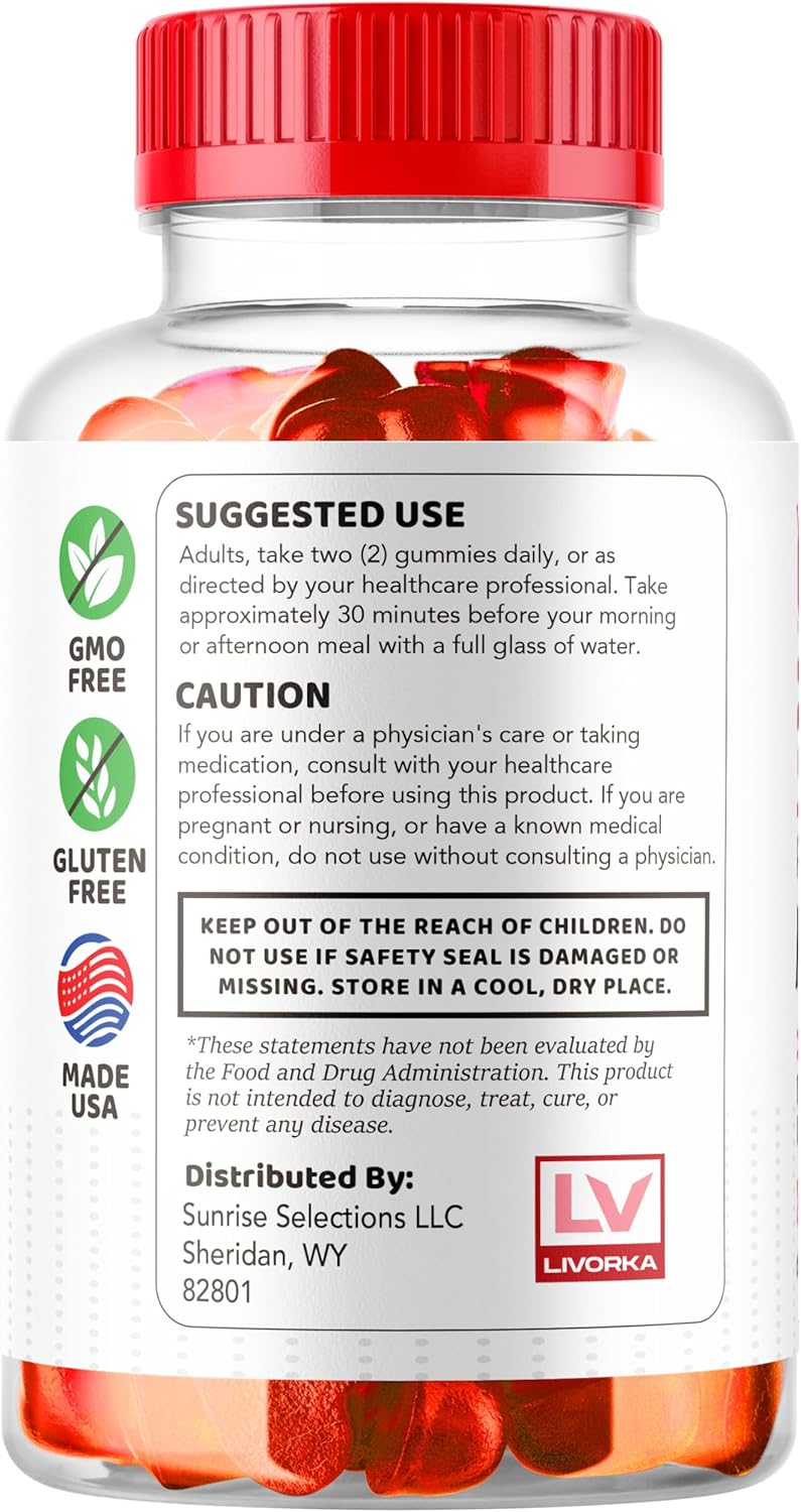 Men's Performance Gummies - MAX Strength Vital Surge Formula (60 Gummies)