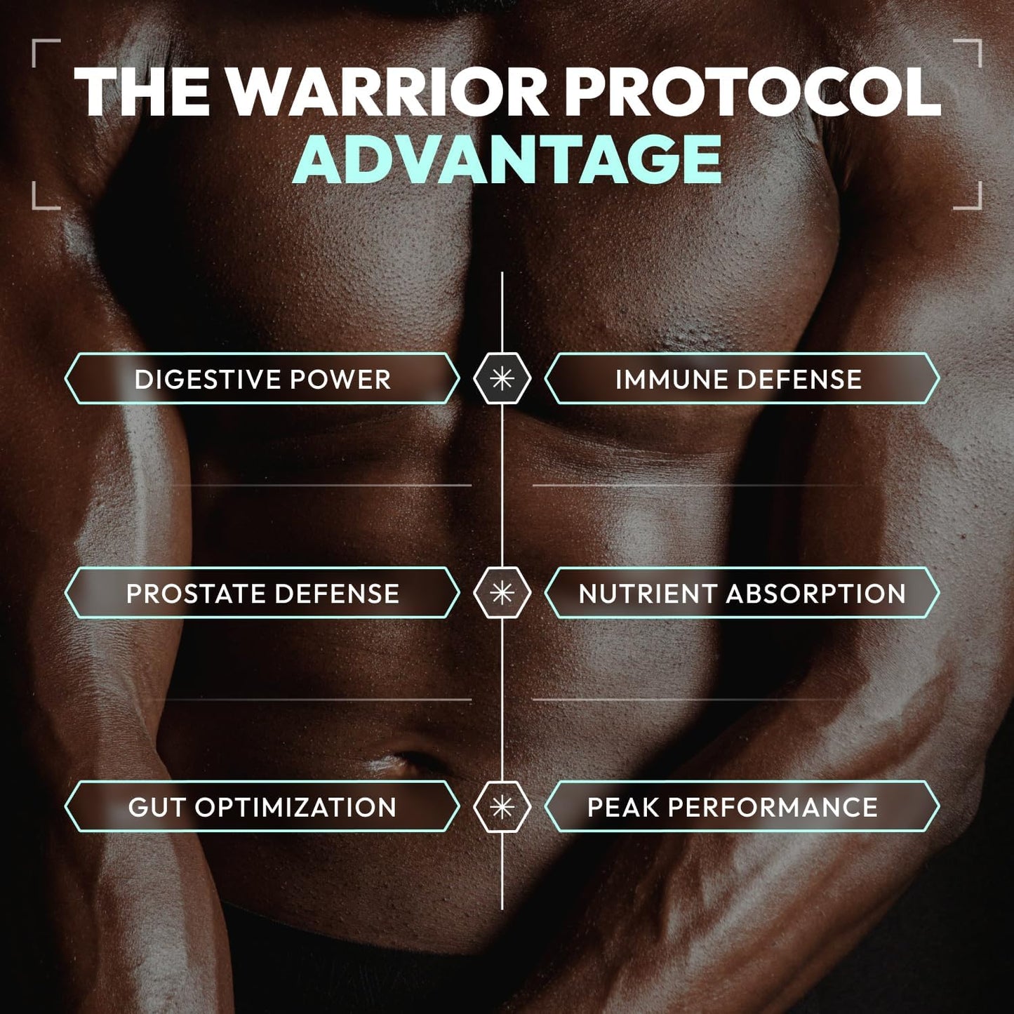 Men's Probiotic Supplement with Prebiotics for Digestive, Gut, and Immune Health - 60 Capsules, Gluten & Soy Free, Prostate Support