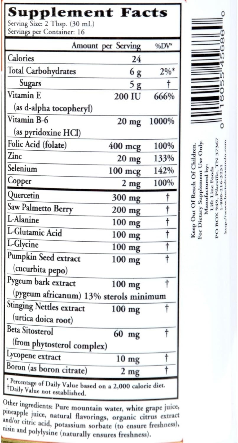 Men's Prostate Complete Supplement - 16 fl oz - Vegetarian-Friendly & Gluten-Free