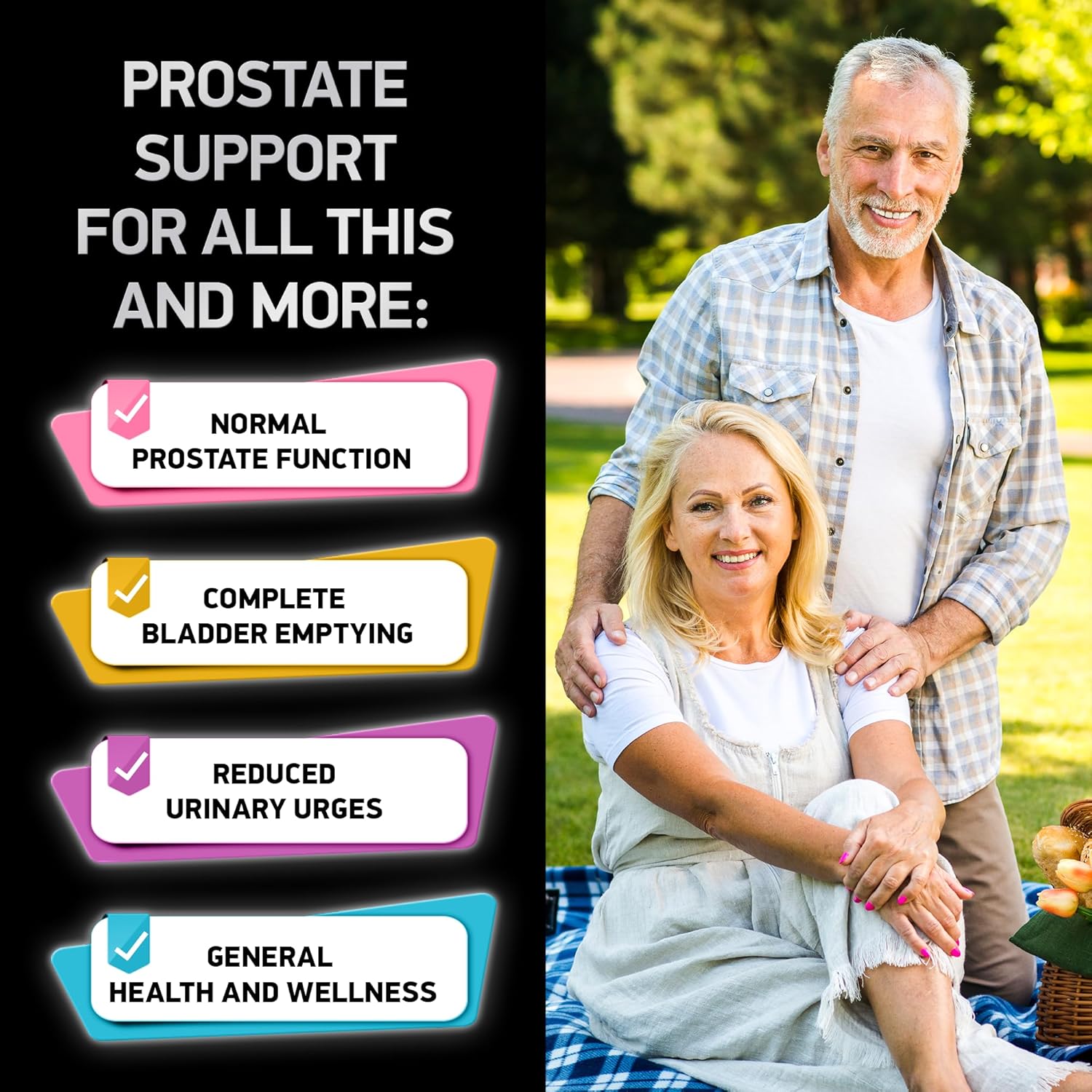 Men's Prostate Health Bundle with BIOACTIVE LABS Advanced HMB and Vitamin D3 Supplements
