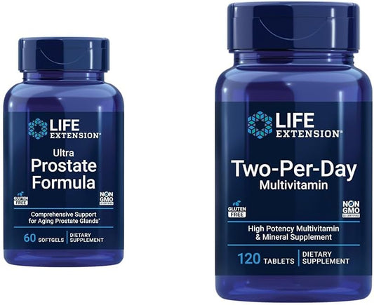 Men's Prostate Health & Multi-Vitamin Supplement with Saw Palmetto, Pygeum, Nettle Root, Lycopene, and Essential Nutrients