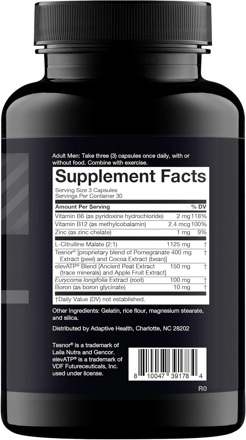 Men's Strength & Stamina Enhancer with Creatine Monohydrate - Nugenix Essentials Total-T Formula