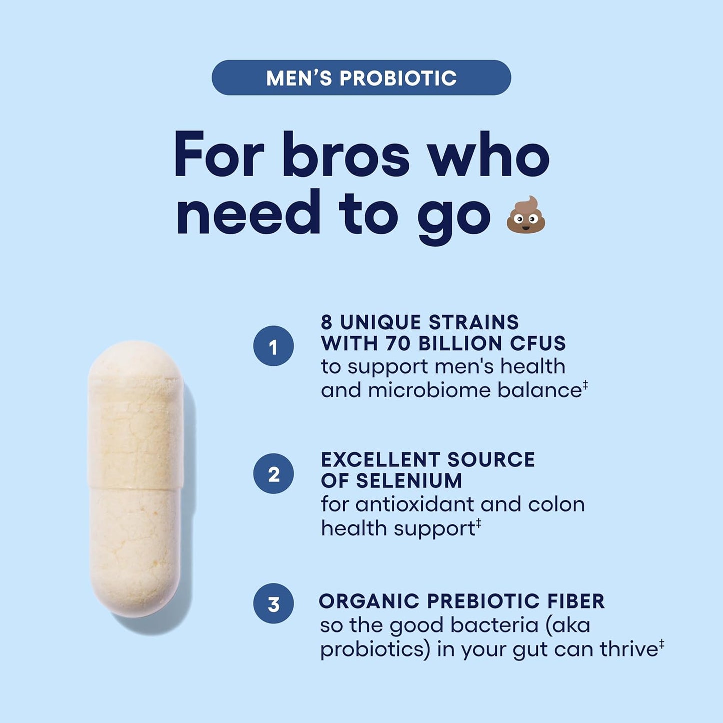 Men's Stress Relief Bundle - KSM-66 Ashwagandha + 70 Billion Probiotic for Men