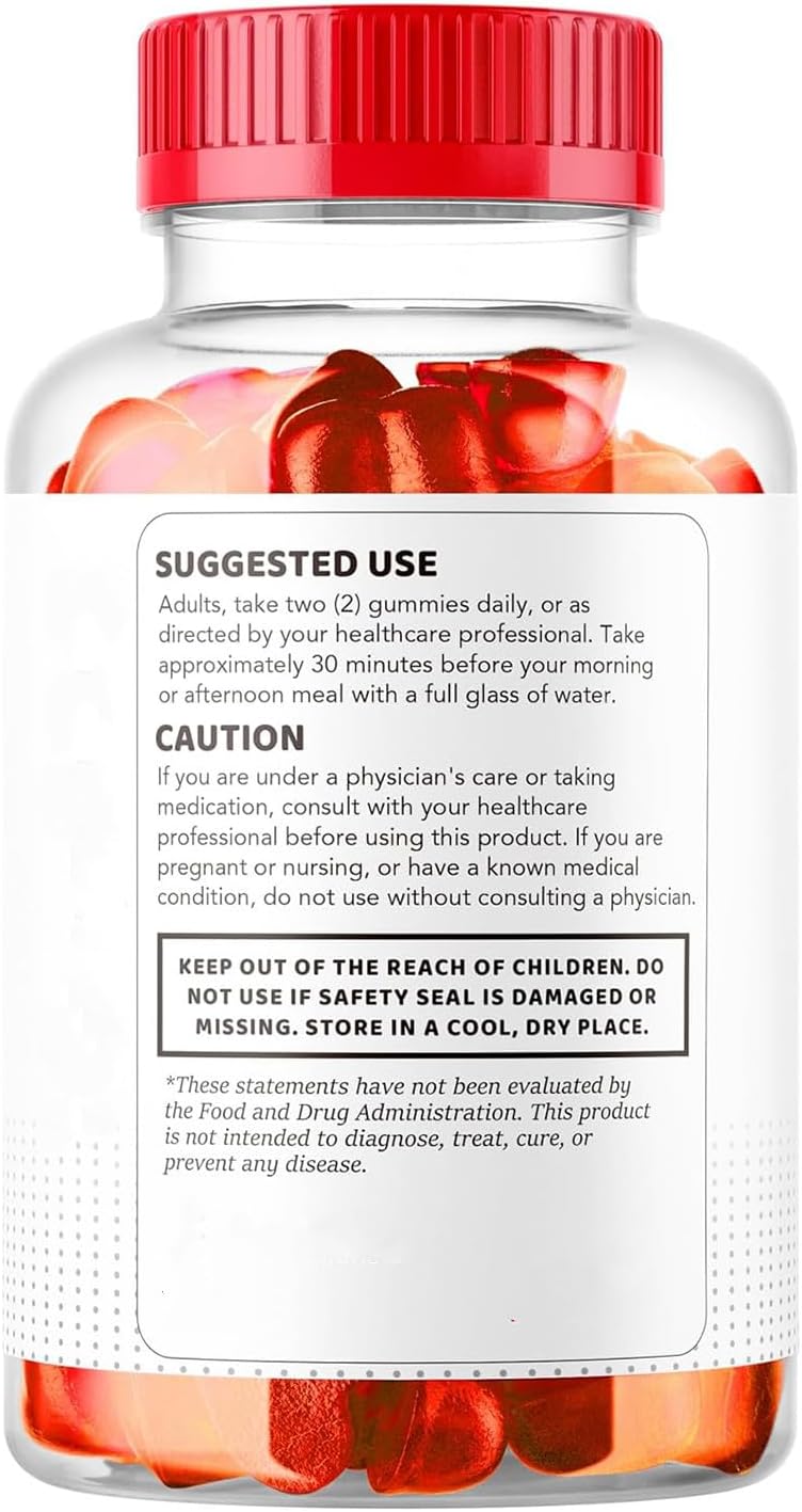 Men's Vital Grow XL Performance Gummies - Advanced Strength Formula for Daily Health Support - 1000mg Maximum Wellness Supplement (60 Gummies)