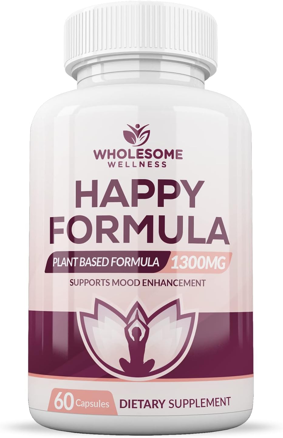 Men's Whole Food Multivitamin with Natural Vitamins, Minerals, and Organic Extracts - Happy Relief Supplement Bundle