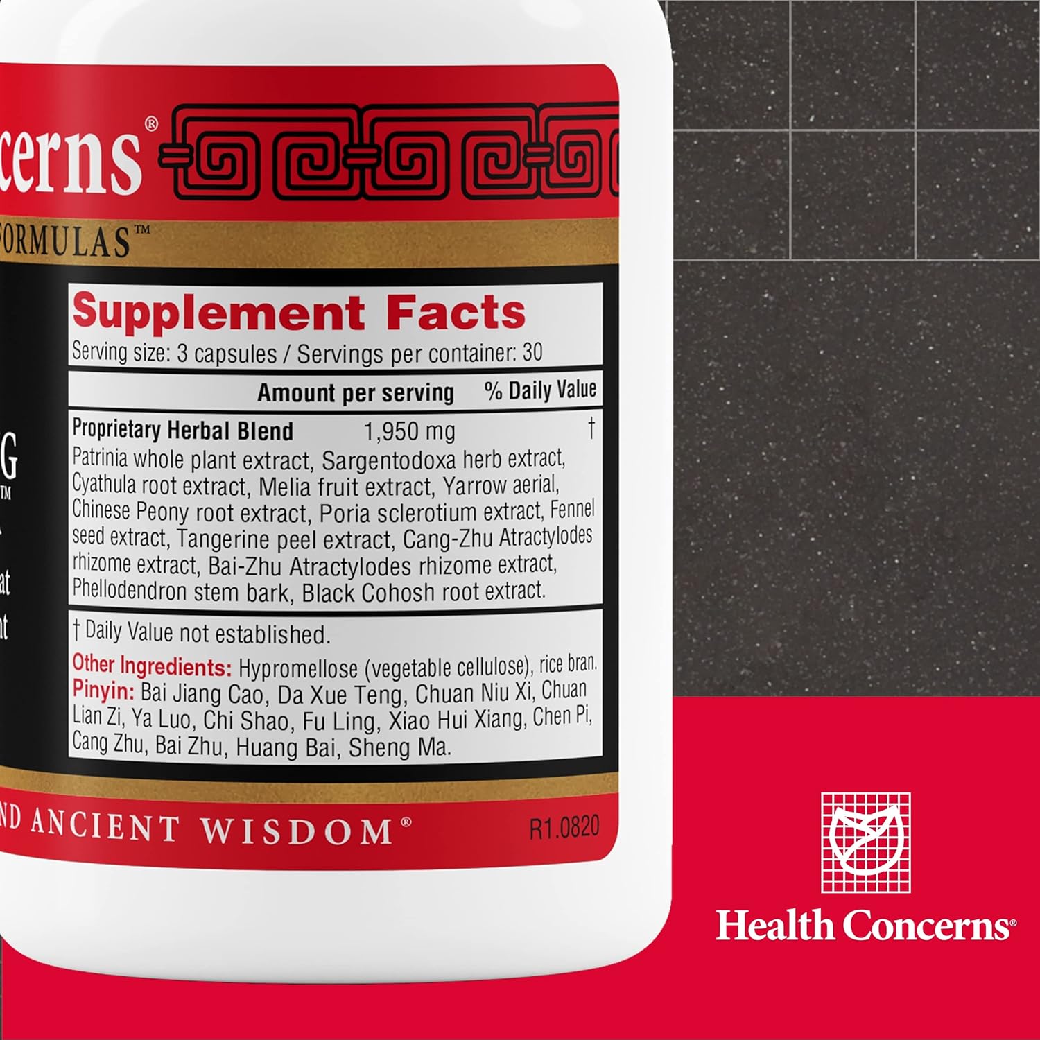 Menstrual Relief & Blood Circulation Supplement - 90 Capsules for Health Concerns