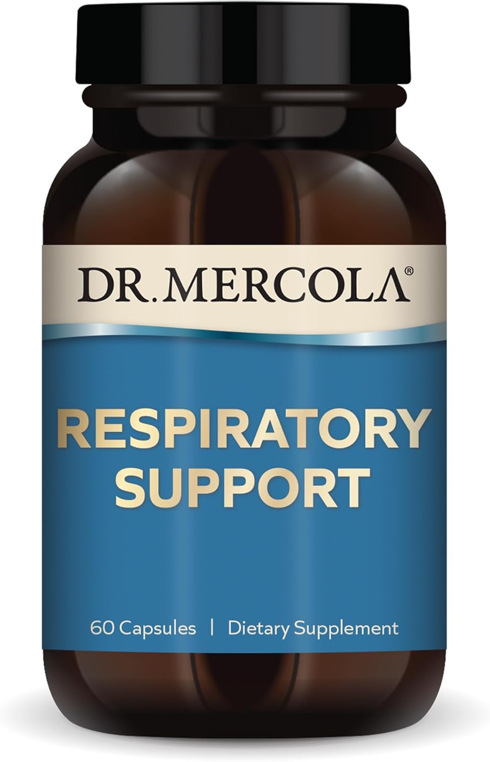 Mercola Respiratory Support Dietary Supplement - Antioxidant & Immune Boost - 30 Servings (60 Capsules) - Non GMO, Soy & Gluten Free