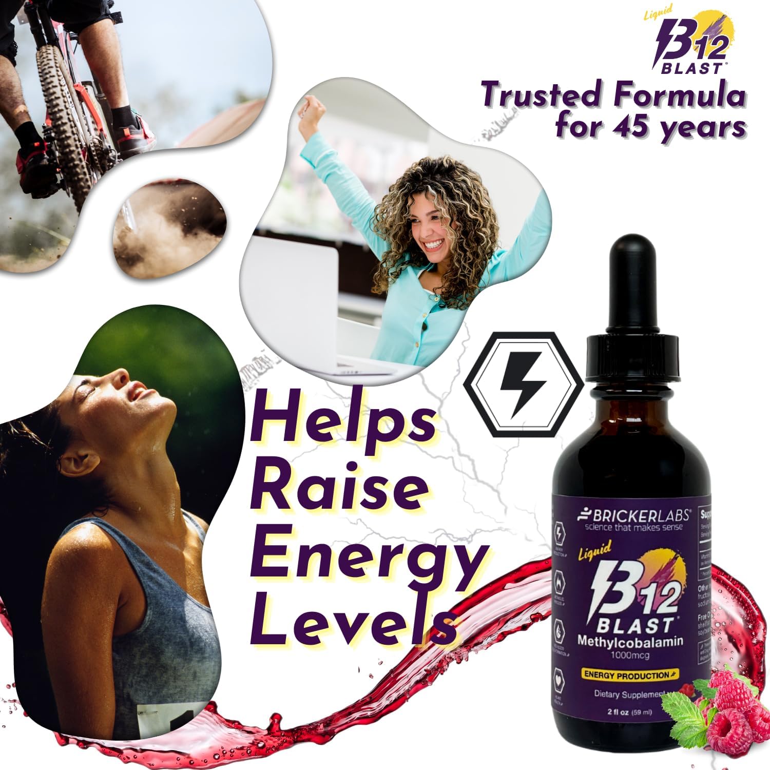 MetaboBoost Duo: 7-Keto DHEA 50mg for Weight Management & B12 Blast 1000mcg for Energy Support