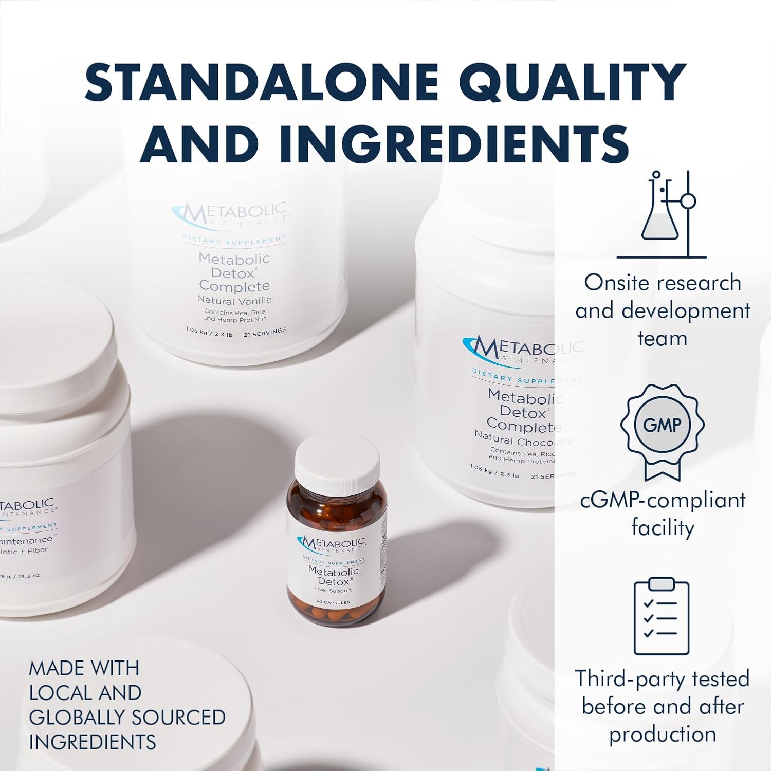 Metabolic Maintenance Biomaintenance Shelf Stable Probiotic - 50 Billion CFU + 12 Strain Gut Health Supplement - 60 Capsules含 Contains Lactobacillus Acidophilus + Lactobacillus Gasseri