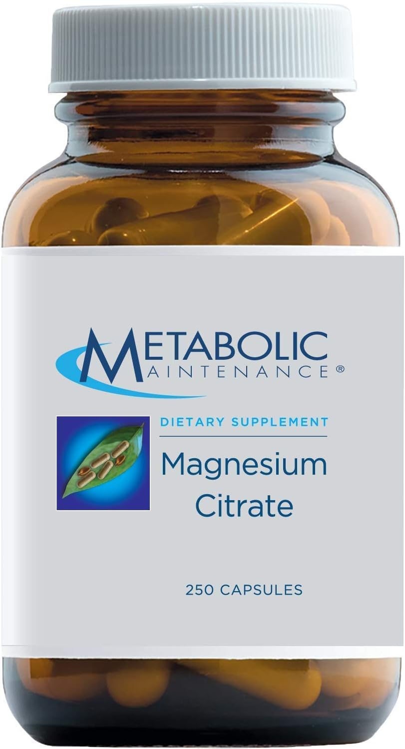 Metabolic Maintenance Bundle: Magnesium Citrate, Vitamin C, D-3, and K2 Supplements for Bone, Immune, Mood, and Cardiovascular Support