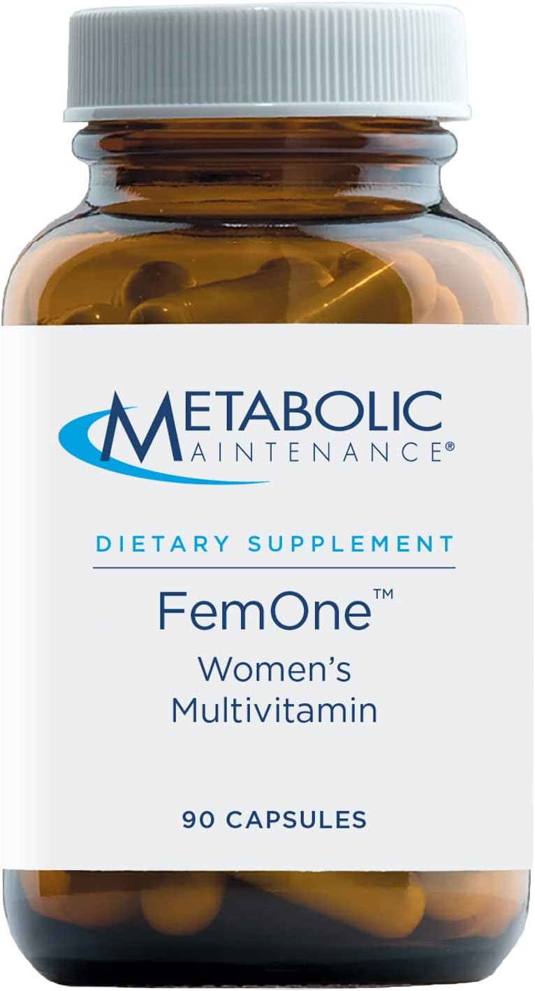 Metabolic Maintenance FemOne - Women's Multivitamin with Vitamin D3, B12, Methylfolate - Supports Reproductive & Immune Health - 90 Capsules - BoostGo Australia