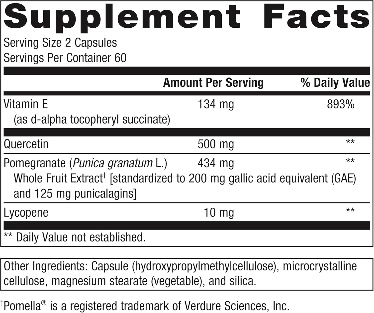 Metagenics CardioLux HDL Capsules - Promotes HDL Function & Heart Health - Lycopene, Pomegranate Extract, Quercetin - Gluten-Free, Non-GMO - 120 ct
