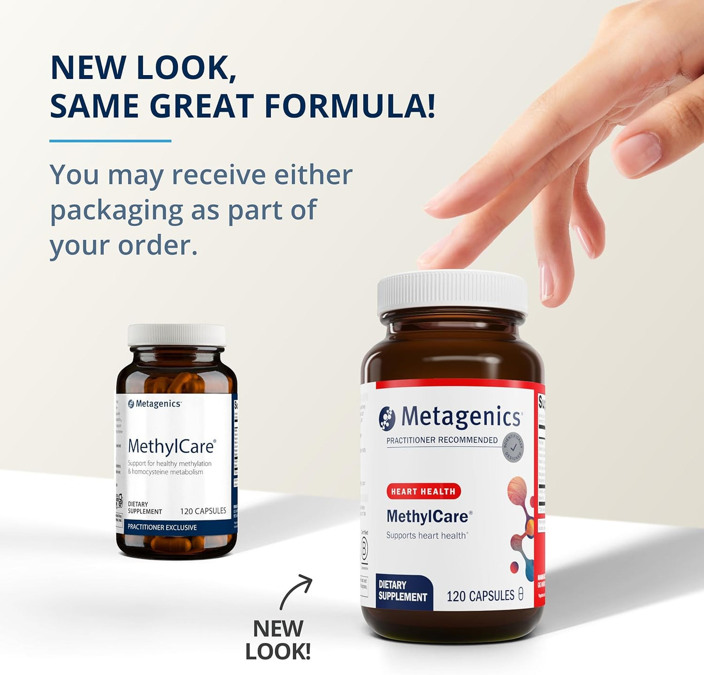 Metagenics D3 10,000 + K & MethylCare Bundle - 60 Softgels for Immune & Bone Health + 120 Capsules for Homocysteine Metabolism & Heart Health*