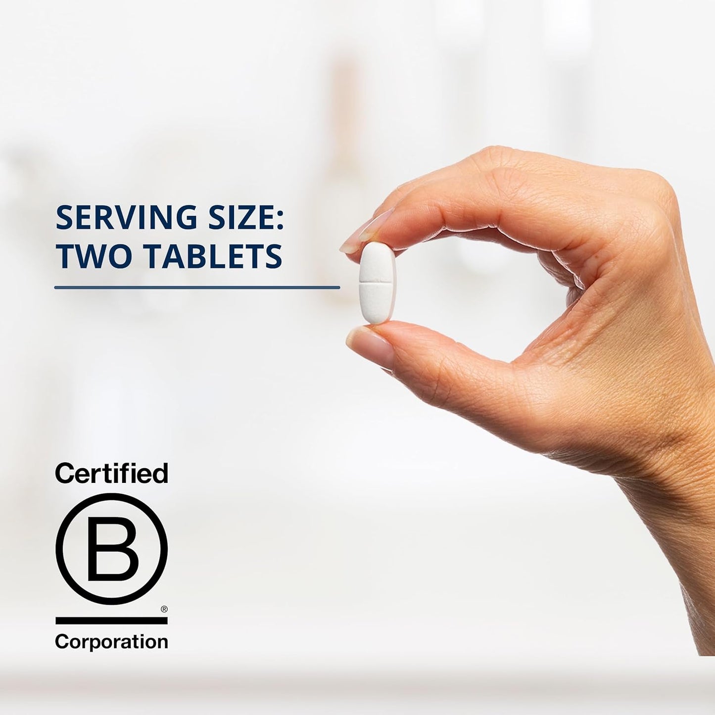 Metagenics Fibroplex Vitamin B1 with Malic Acid and Magnesium - Supports Soft Tissues and Neuromuscular Health - 120 Tablets