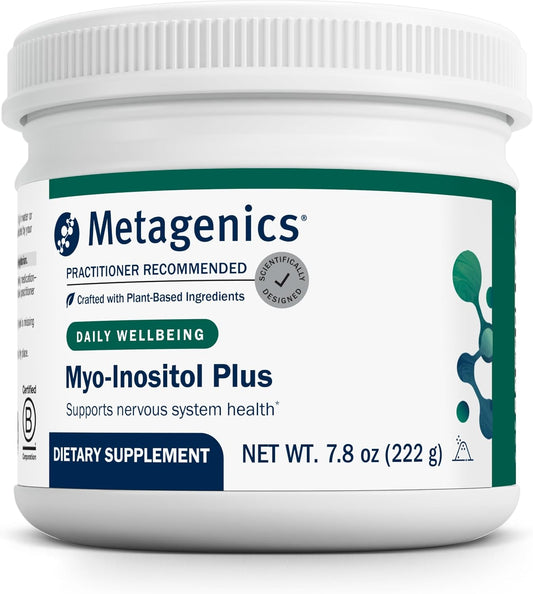 Metagenics Myo-Inositol Plus Magnesium Supplement for Neuro Health - Supports Nervous System & Brain Function - 7.8 Oz