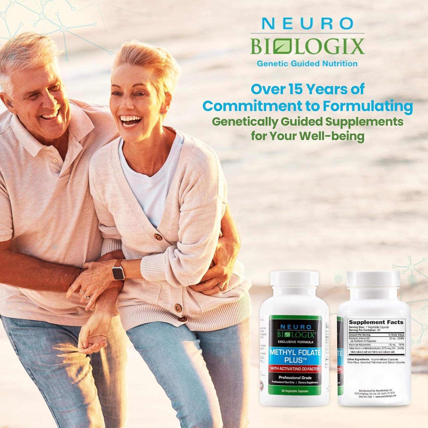 Methyl Folate Plus: Advanced Blend for Methylation Support - Methylfolate Supplement for Neurological & Immune Function