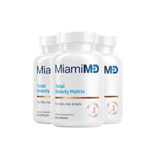 MiamiMD Collagen Supplements for Women with Vitamin C - 60 Capsules - Promotes Hair, Skin, and Nail Health - Cruelty Free - BoostGo Australia