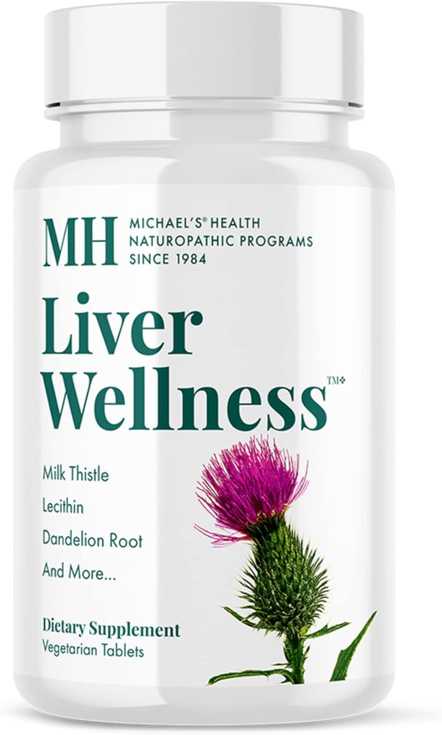 MICHAEL'S Health Naturopathic Liver Wellness Program - 90 Vegetarian Tablets - Supports Liver Health with Nutrients - Kosher - 30 Servings