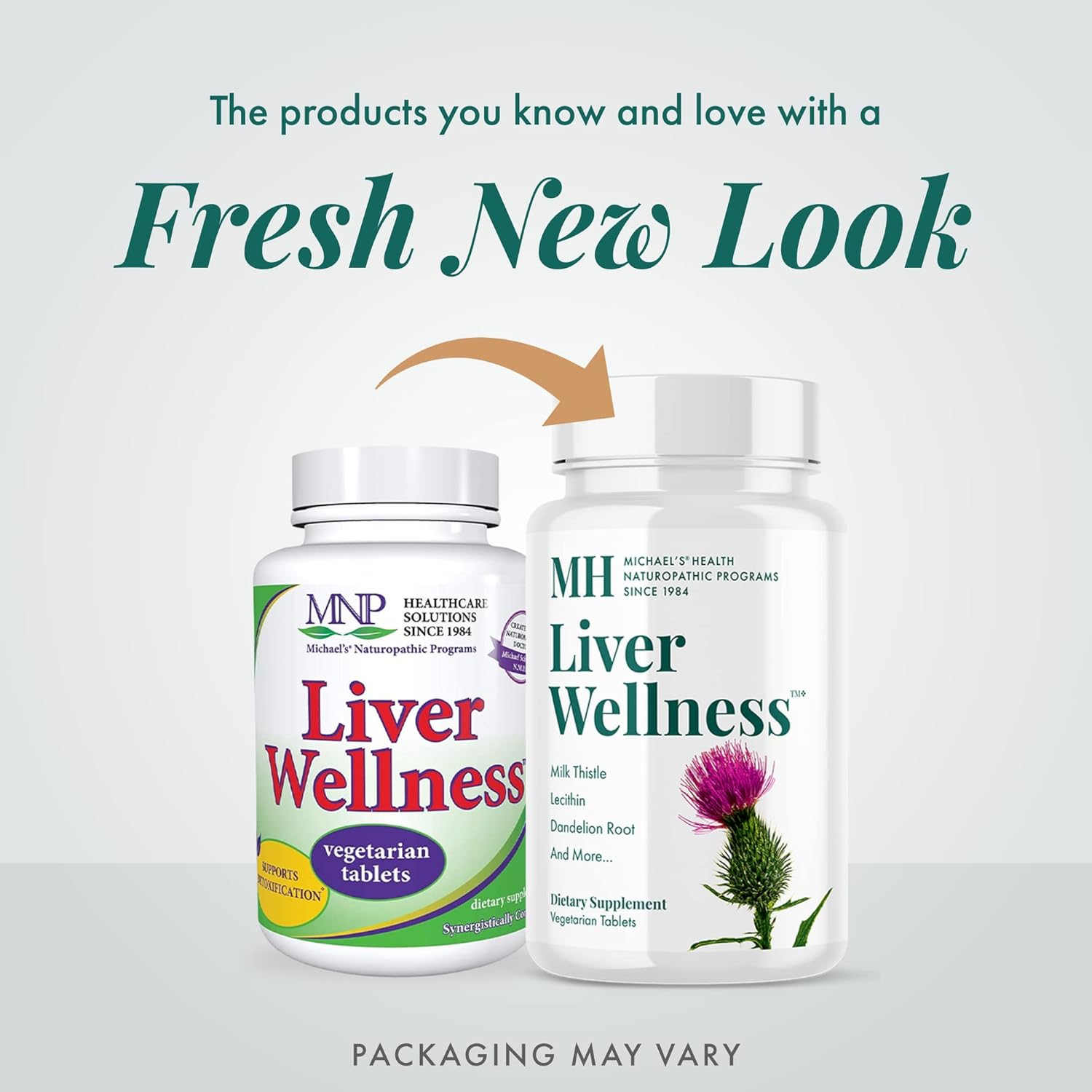 MICHAEL'S Health Naturopathic Liver Wellness Program - 90 Vegetarian Tablets - Supports Liver Health with Nutrients - Kosher - 30 Servings