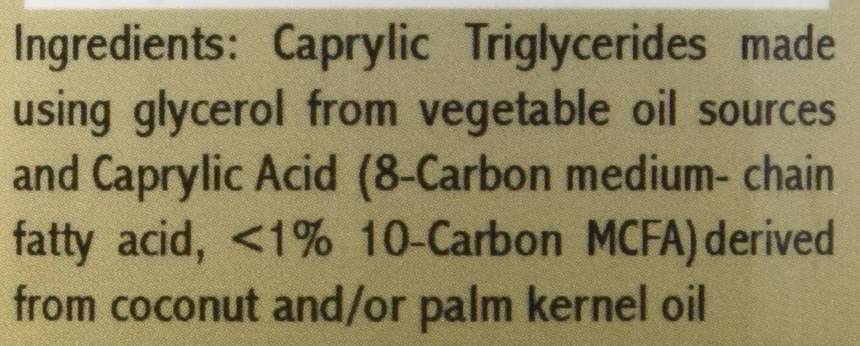 MiCkey T Eight 32oz - Pure C8 MCT Oil - 100% Caprylic Acid - Keto Vegan Kosher - USA-Made Non-GMO - Coconut/Palm Kernel