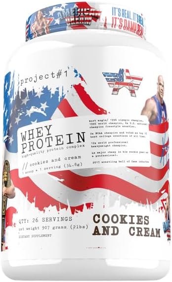 Micro-Filtered Whey Isolate Powder for Muscle Development & Recovery - Cookies and Cream Flavor - 28 Servings