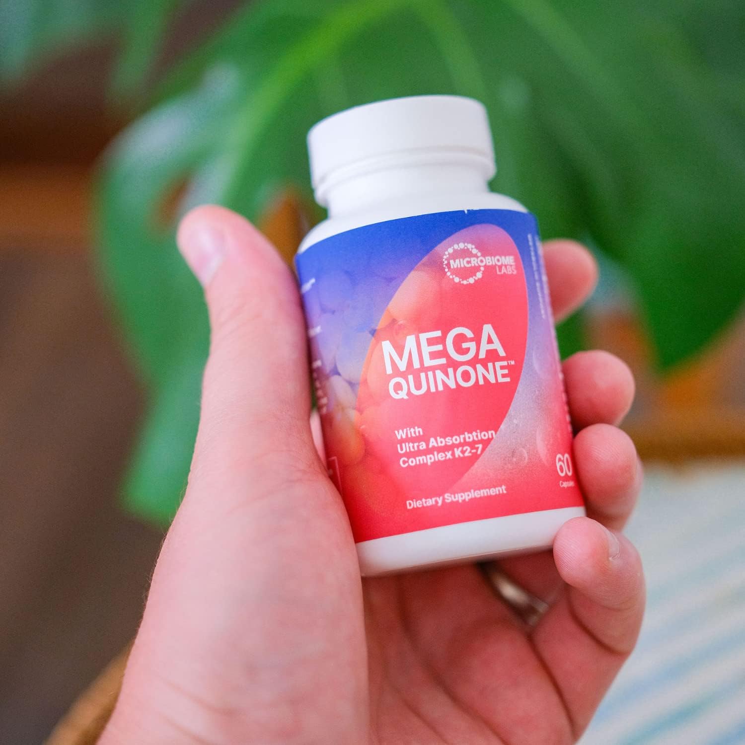 Microbiome Labs Bone Health Bundle: MegaQuinine Complete Vitamin K (60 Capsules) + MegaPre Prebiotic Powder (2.1oz)
