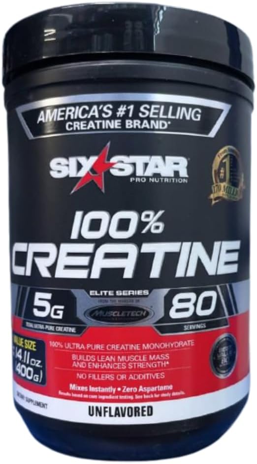 Micronized Creatine Monohydrate Powder for Muscle Recovery & Growth - Unflavored Mass Gainer (80 Servings)