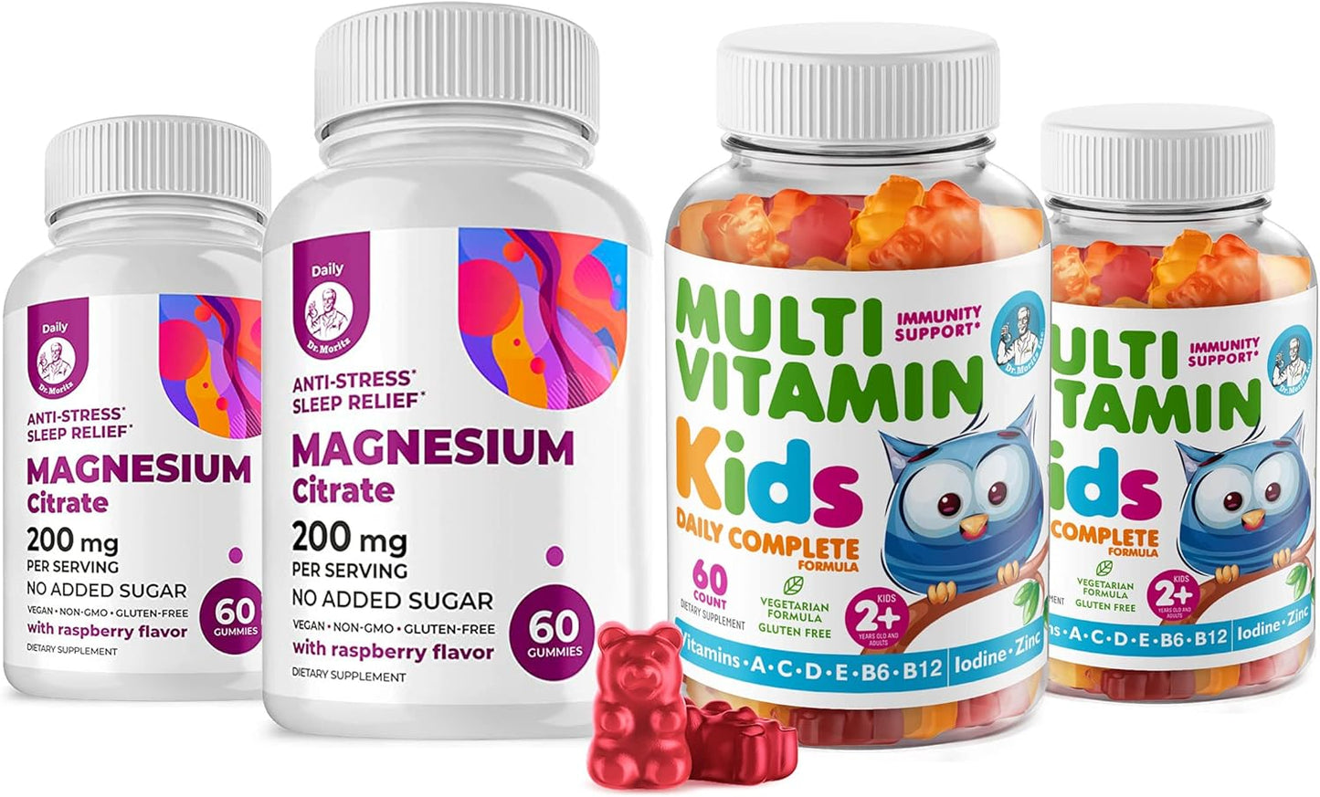 Mighty Multivitamins by Dr. Moritz - Essential Daily Nutrient Support
