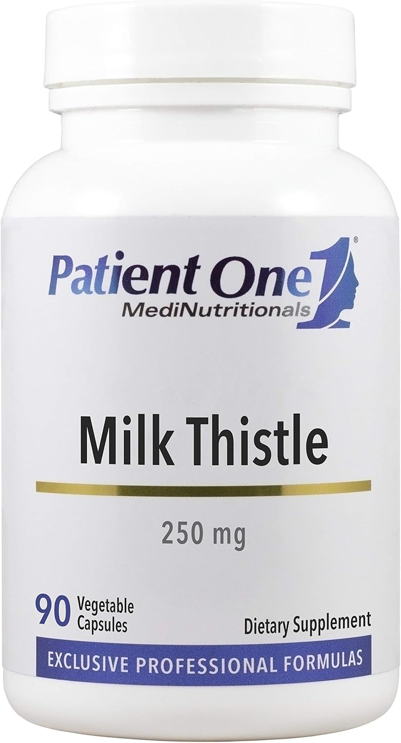 Milk Thistle Extract 250mg Capsules | Supports Healthy Liver Function* | 80% Silymarin | 90 Count