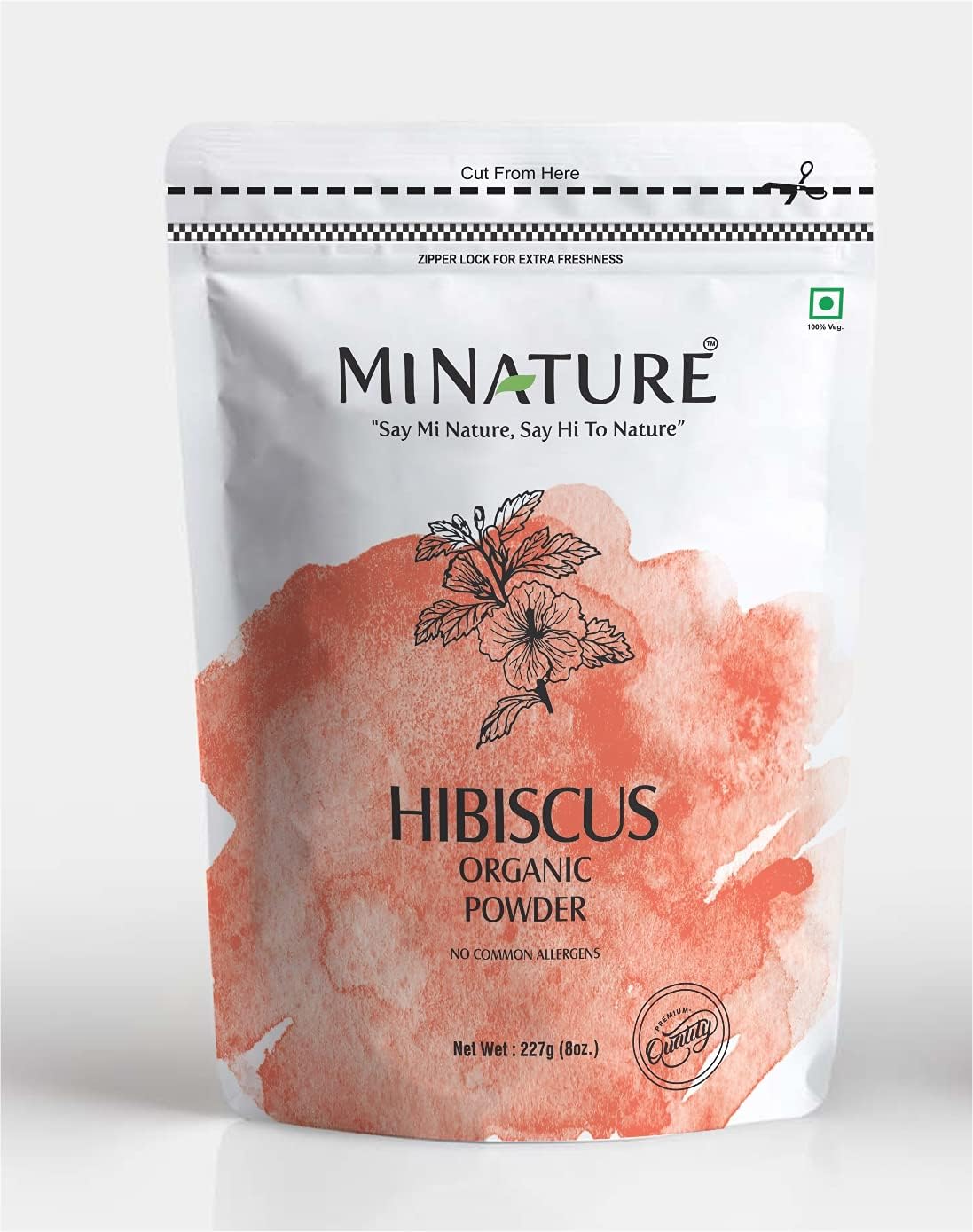 Miniature Aloe Vera Powder & Hibiscus Powder Hair Care Combo Set | 227g Each | Pure, Natural, Chemical-Free