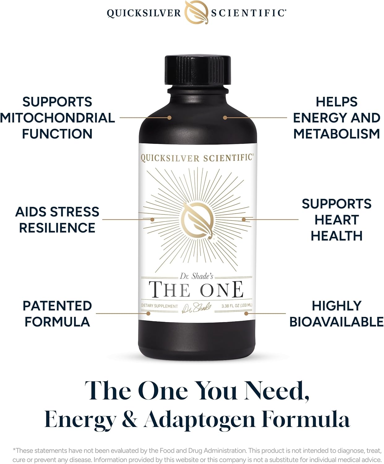 Mitochondrial Elixir Supplement with Phosphatidylcholine, Resveratrol, Reishi Mushroom & CoQ10 Liquid - Cellular Health Support (3.38oz / 100ml)