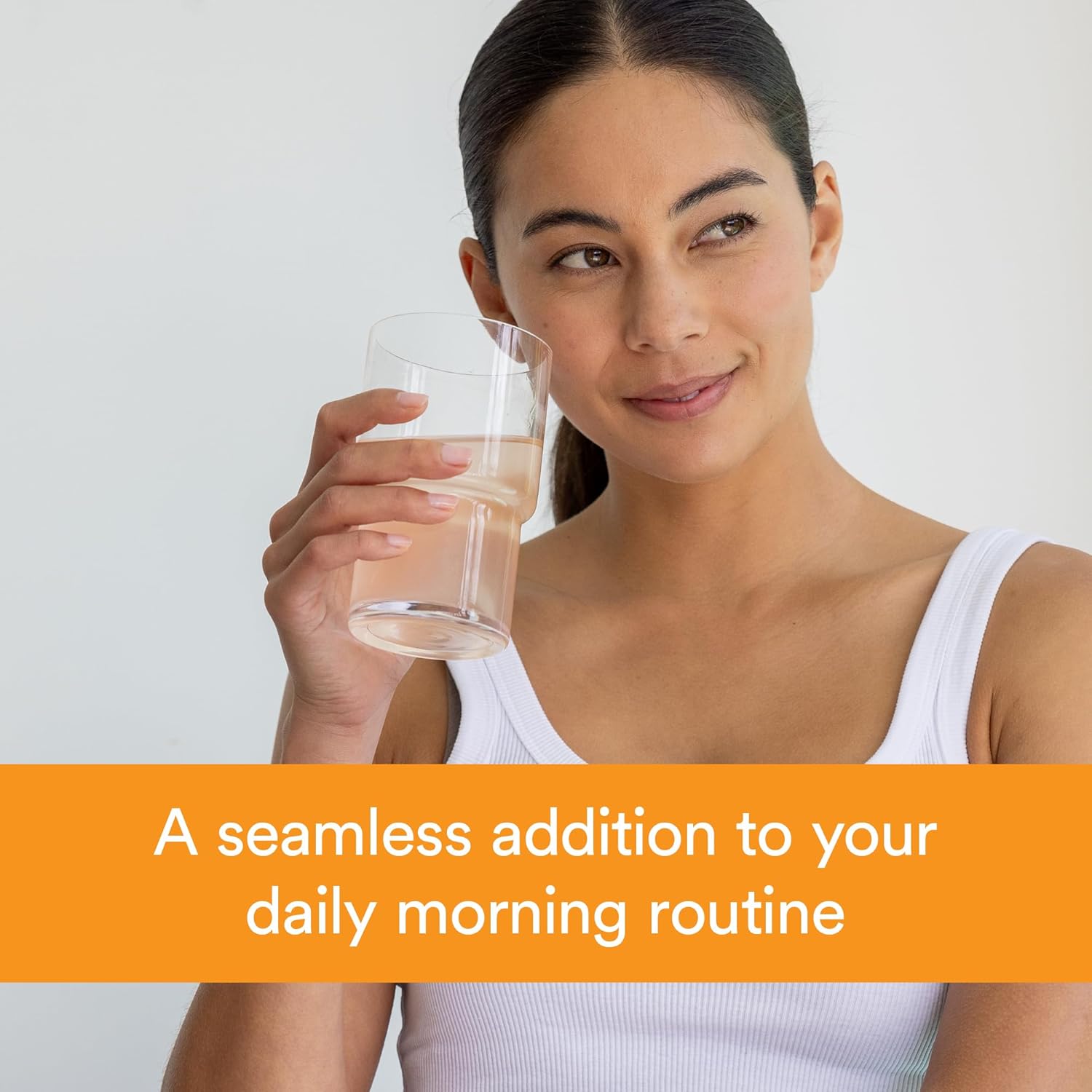 MitoQ Longevity Cellular Water Drink Mix - Orange Flavor - Antioxidant for Cell Energy & Metabolism - 30 Packets