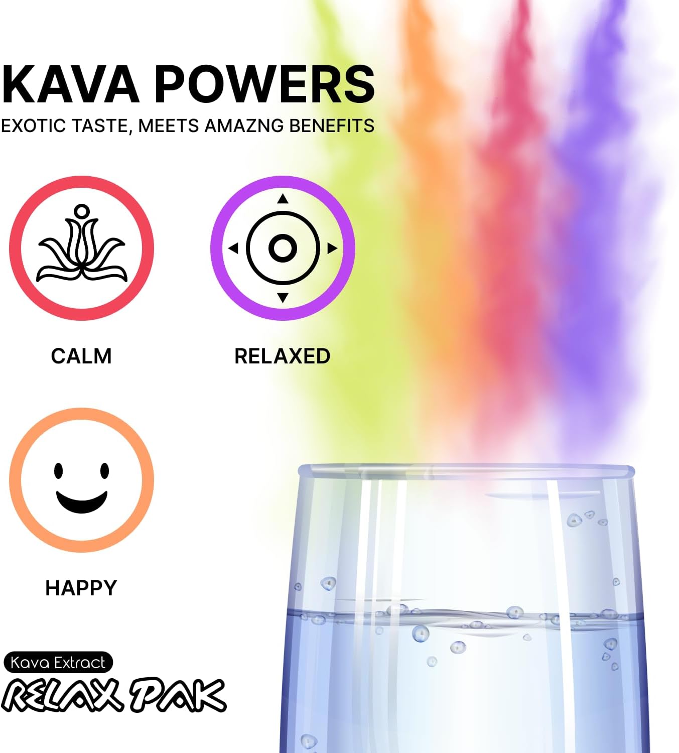Mitra9 Kava Powder RelaxPak Variety Pack - Plant-Based Mood Enhancer with Single-Serving Packets for Natural Calm & Clarity (20 Pack)