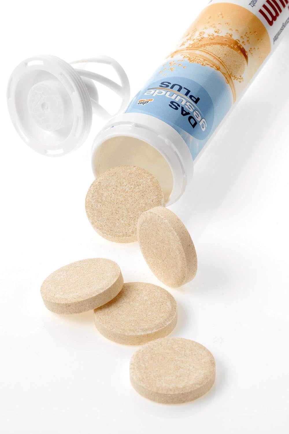 Mivolis Calcium Effervescent Tablets - 80 pcs Total - Dietary Supplements Made in Germany