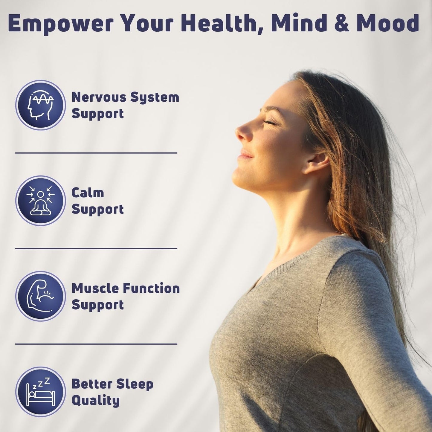 Mixed Berry Flavor Magnesium Citrate Gummies - 100mg, 60 Servings for Calm & Sleep Support - BoostGo Australia