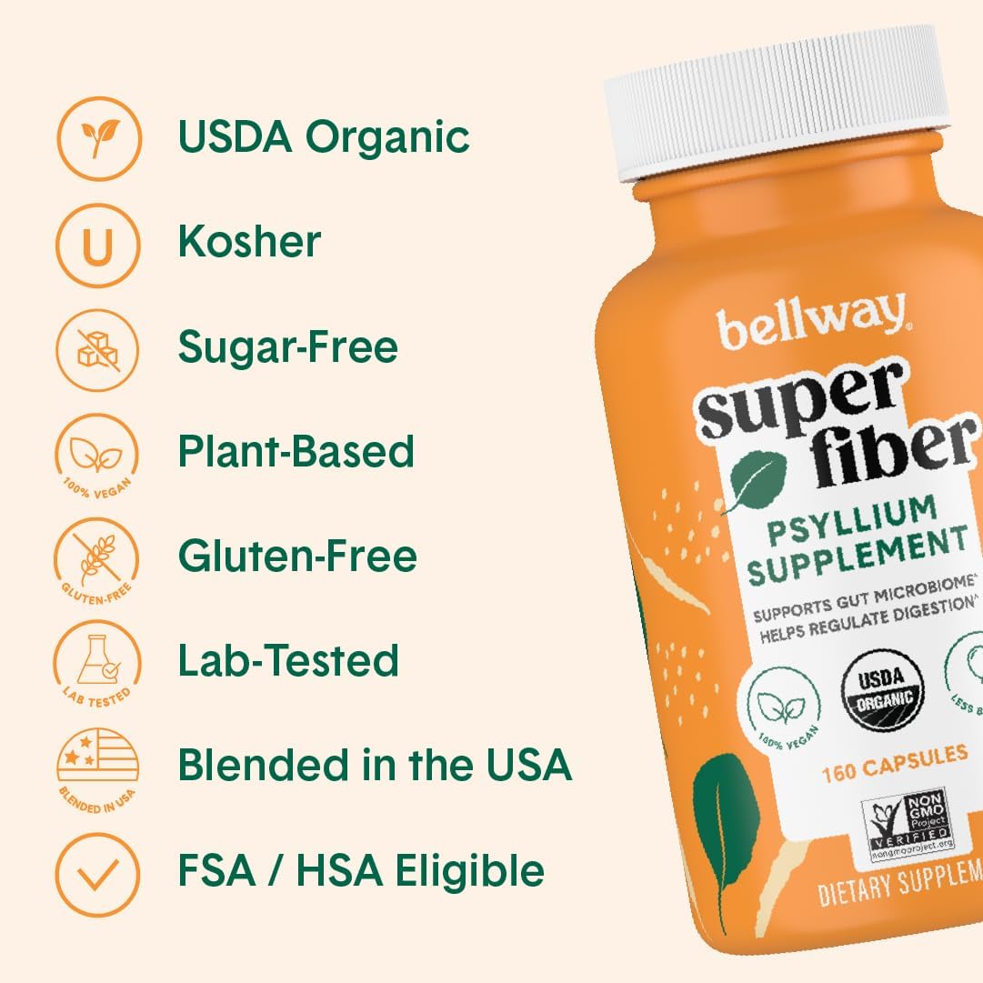 Mixed Berry Super Fiber Powder and Capsules for Digestive Healthboost