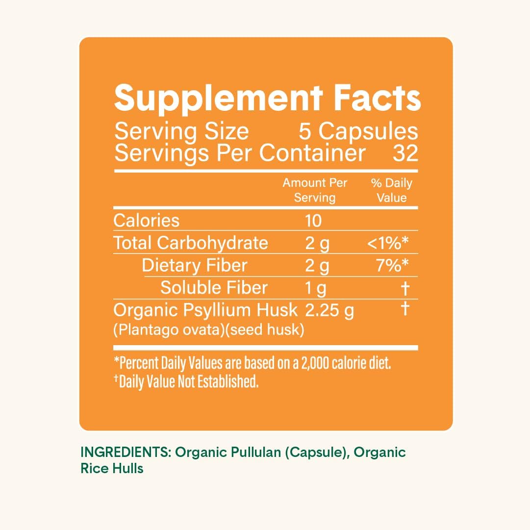 Mixed Berry Super Fiber Powder and Capsules for Digestive Healthboost
