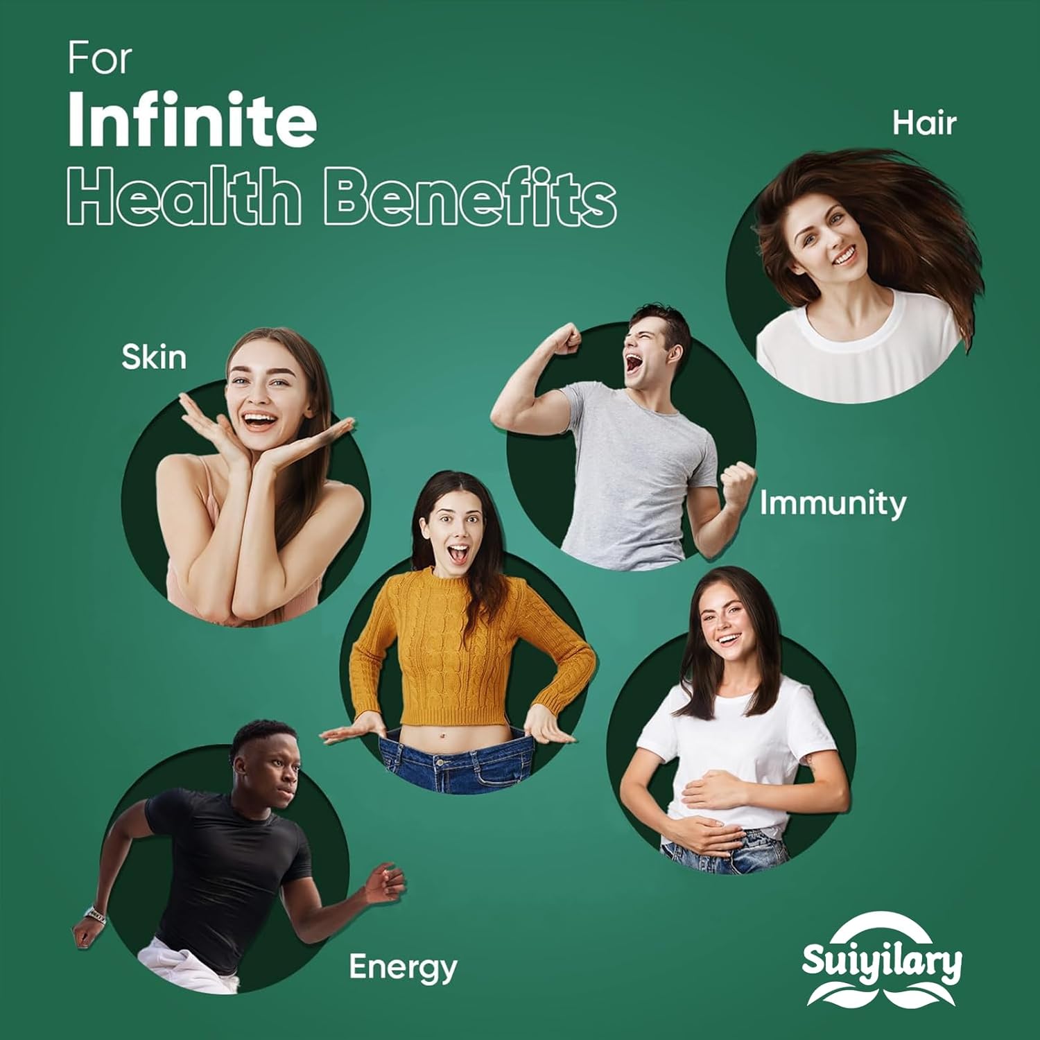 Mixed Berry Super Greens Powder with 50+ Superfoods Blend - No Sugar, Fiber, Fruits, Vegetables, Spirulina, Chlorella, Mushrooms, Antioxidants, Prebiotics & Probiotics, Digestive Enzymes