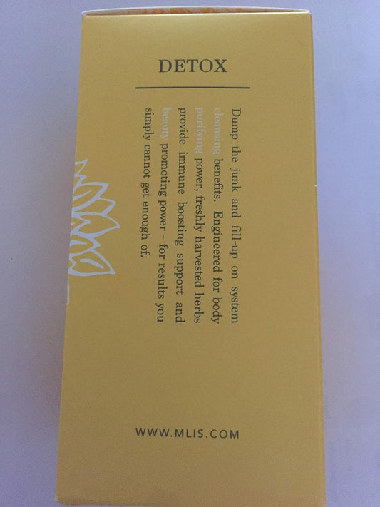 M'lis Detox Body Purifier Capsules - 90 Count Bottle