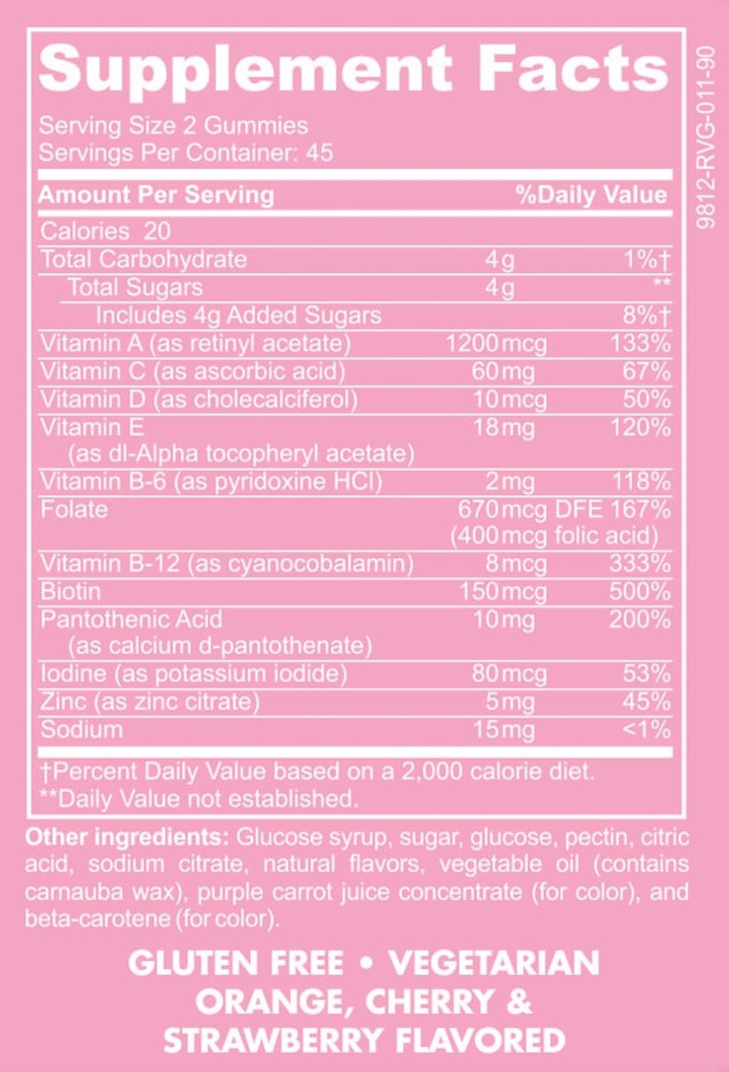 Mom's Multi Daily Multi-Vitamin Gummies for Baby Blues