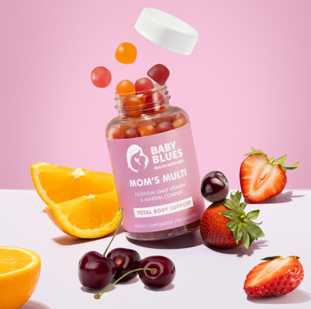 Mom's Multi Daily Multi-Vitamin Gummies for Baby Blues