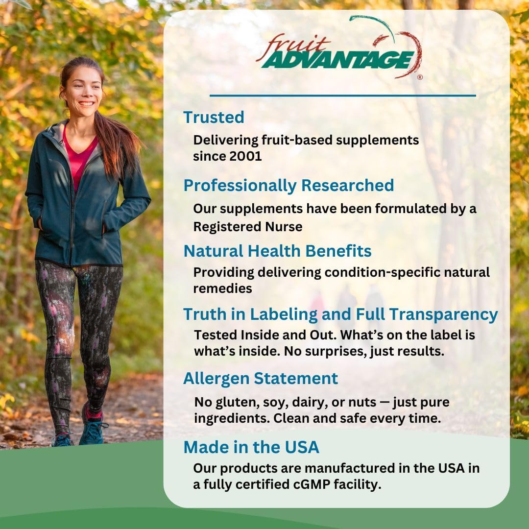 Montmorency Tart Cherry Extract with Glucosamine & Chondroitin - 90 Capsules for Joint Support