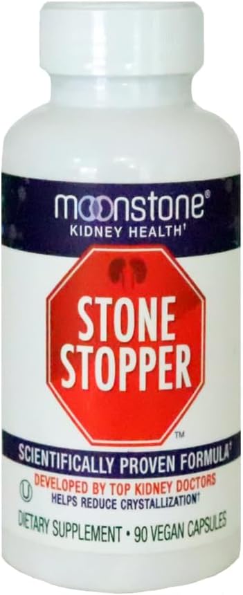 Moonstone Kidney Health Capsules 4 Pack - 90 Capsules per Bottle, 360 Count - 90 Days Supply