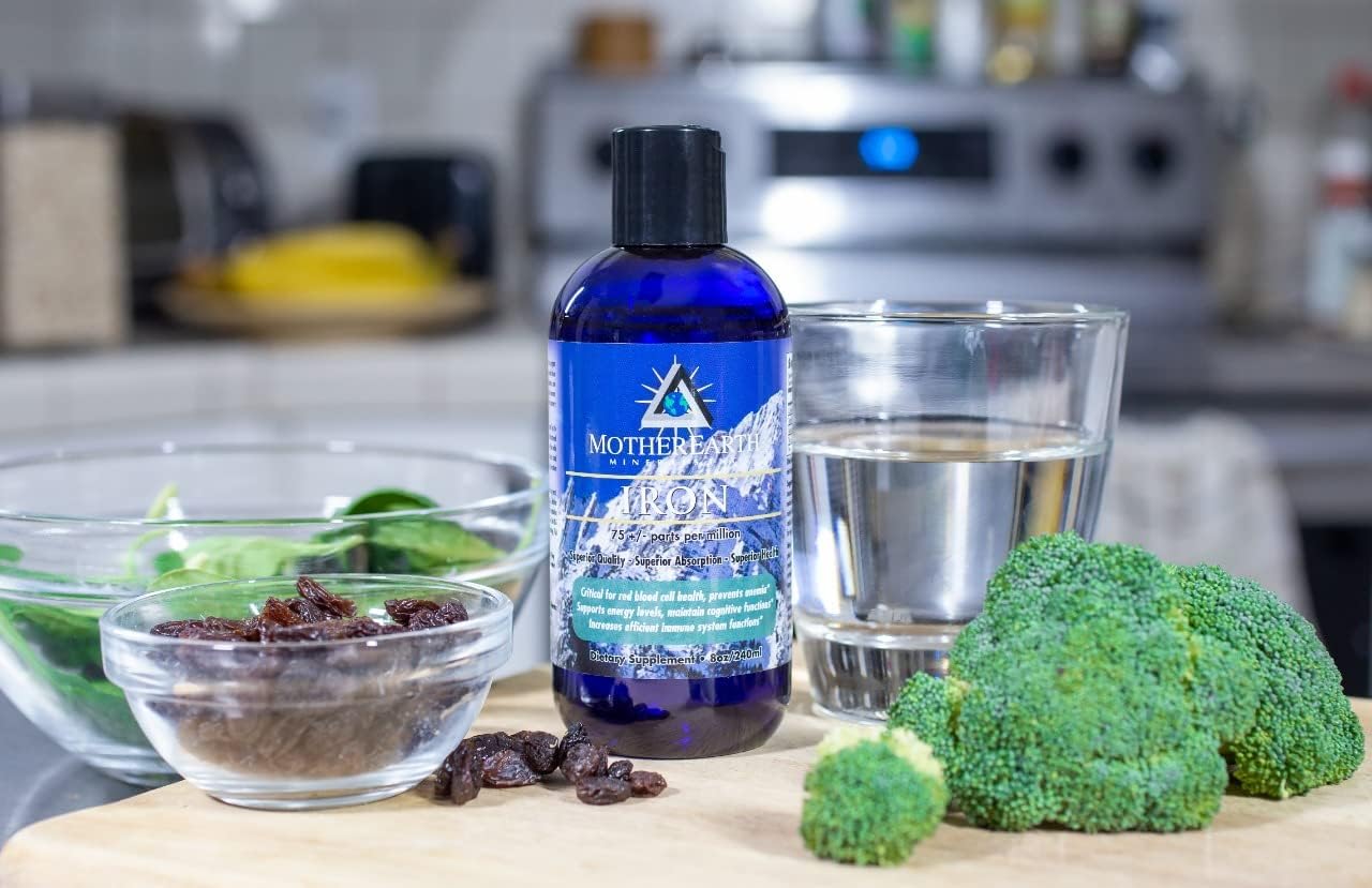 Mother Earth Minerals Angstrom Iron Minerals - 8 oz Bottle