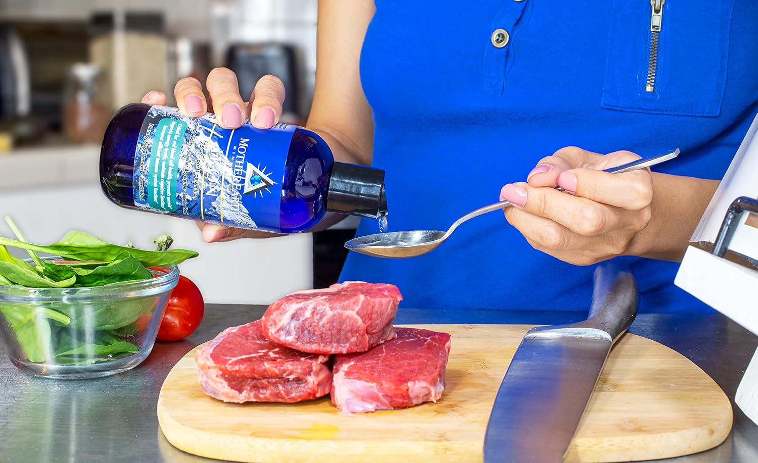 Mother Earth Minerals Angstrom Iron Minerals - 8 oz Bottle