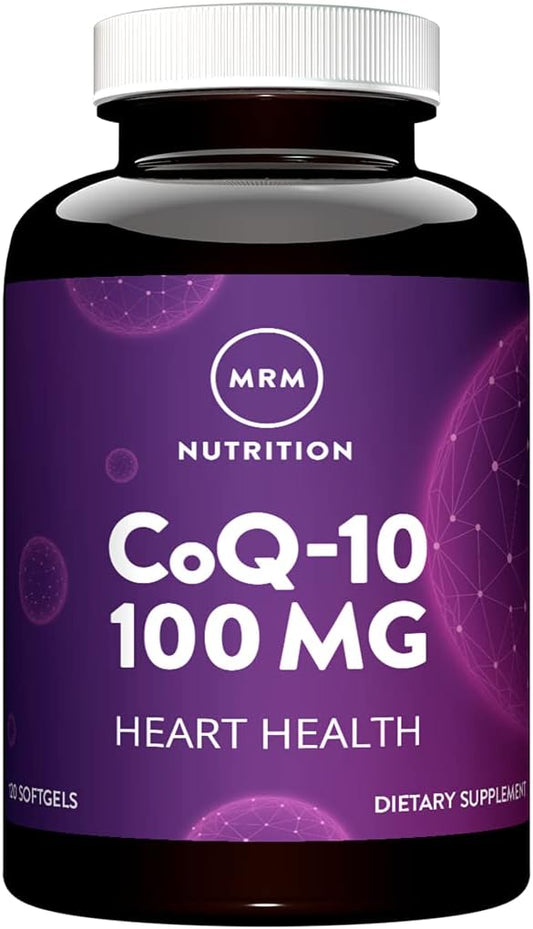 MRM CoQ-10 100mg Softgels with PEL Delivery System - 60 Count, Ubiquinone Formula - BoostGo Australia